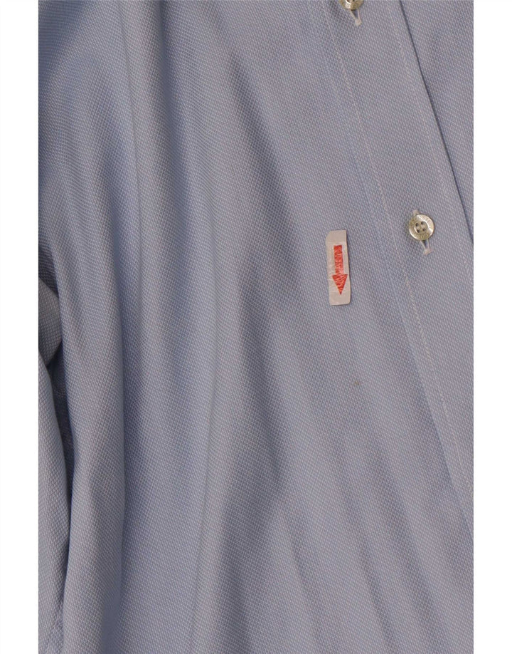 Lacoste Mens Shirt Size 39 Medium Blue