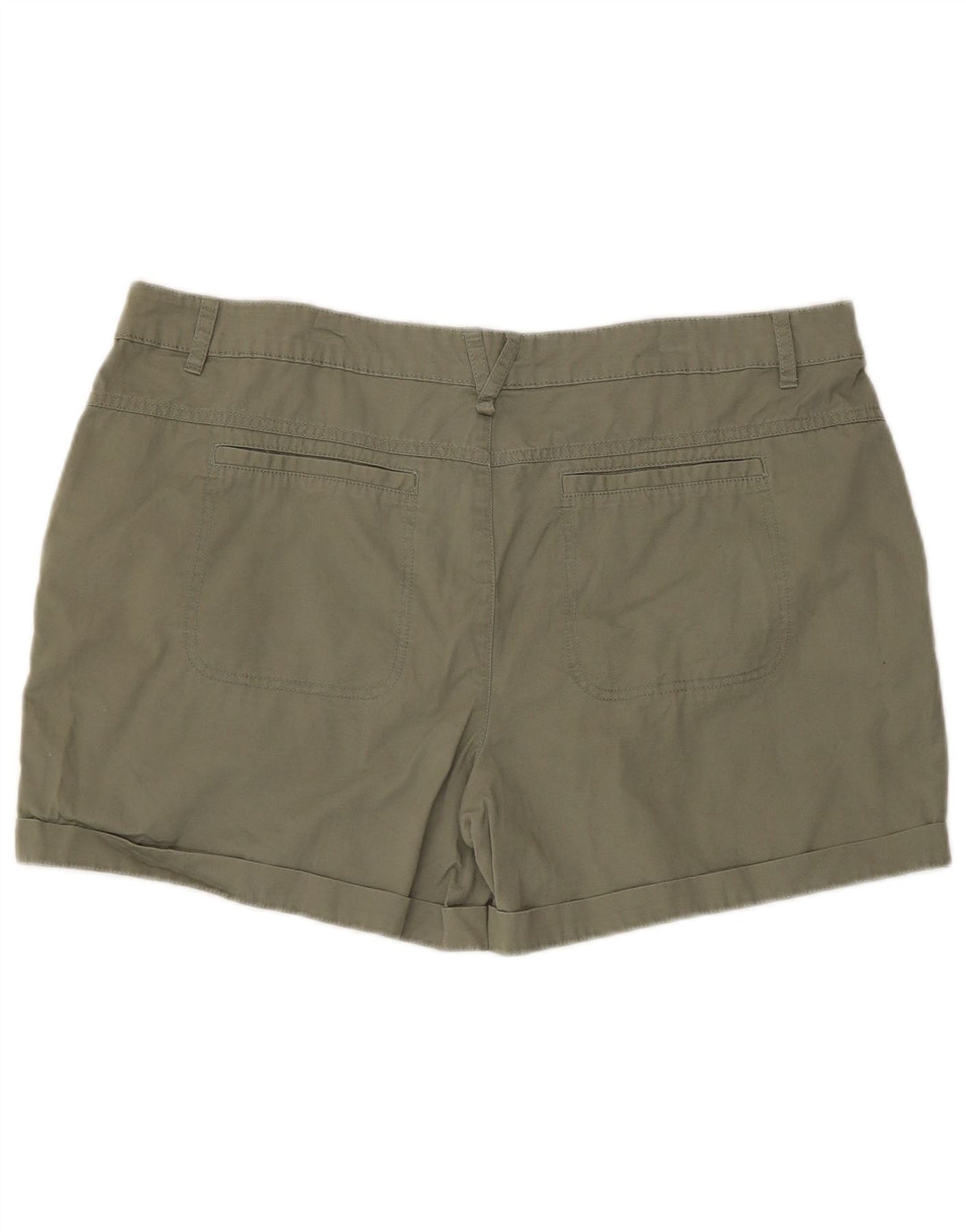 Mountain Warehouse Womens Cargo Shorts W38 XL Khaki Cotton
