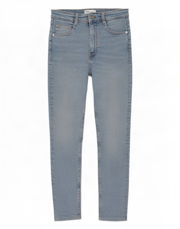 Zara Womens Slim Jeans EU 38 Small W28 L26 Blue