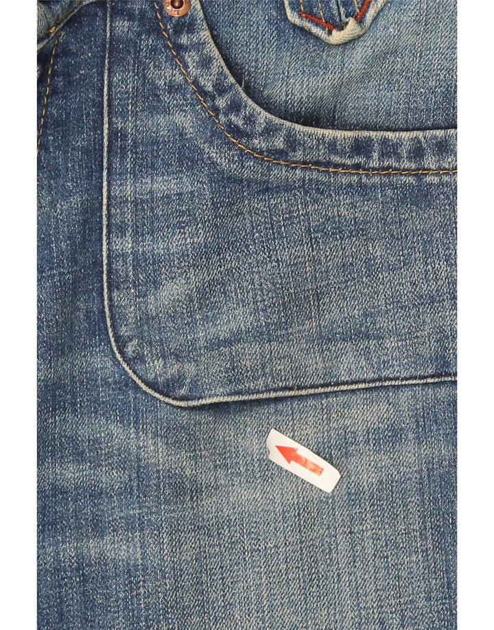 Lee Womens Leola Bootcut Jeans W27 L35 Blue Cotton