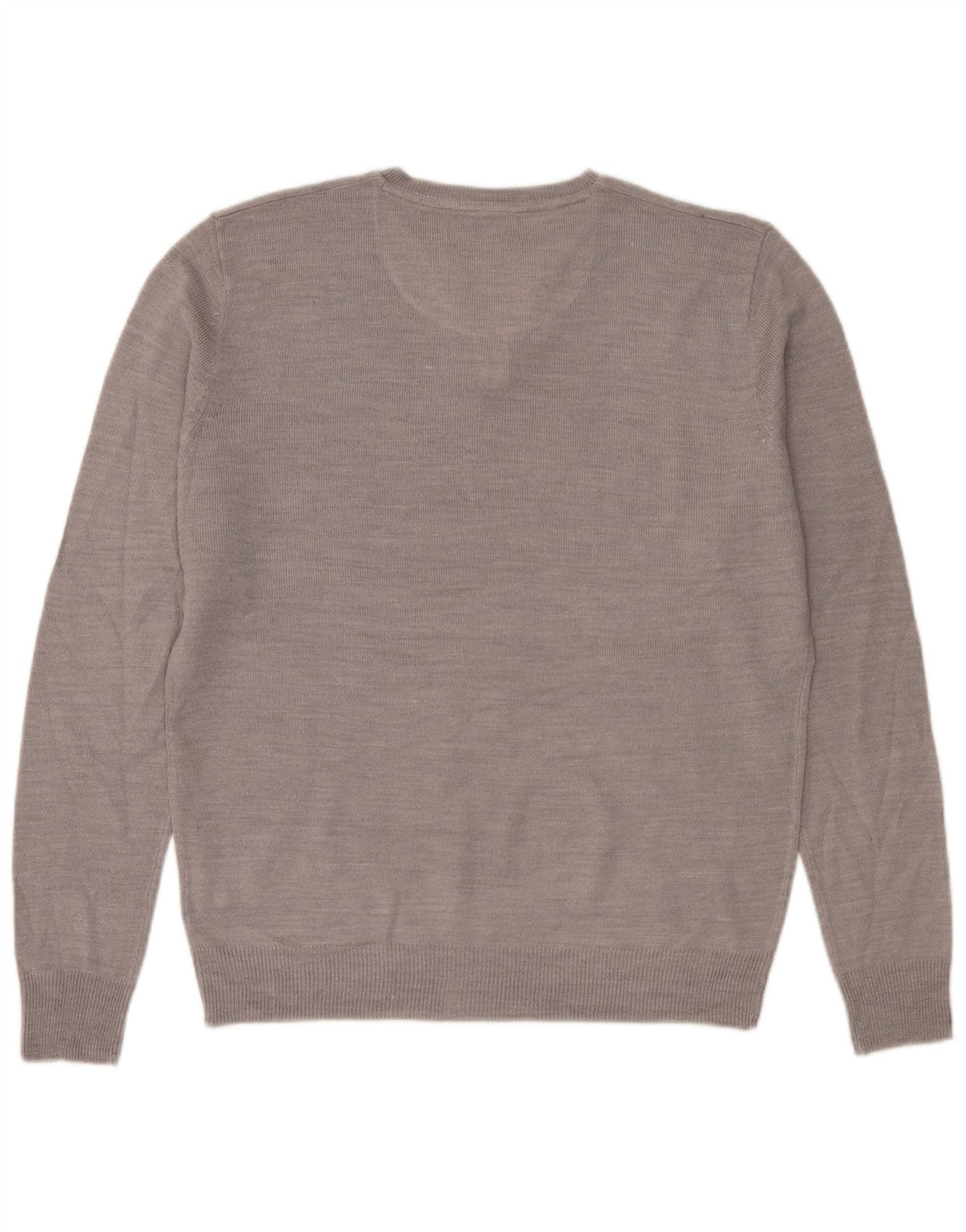Pierre Cardin Mens Crew Neck Jumper Sweater Medium Grey Acrylic