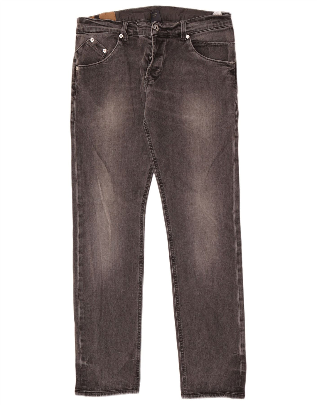 Dondup Mens Straight Jeans W34 L31 Grey
