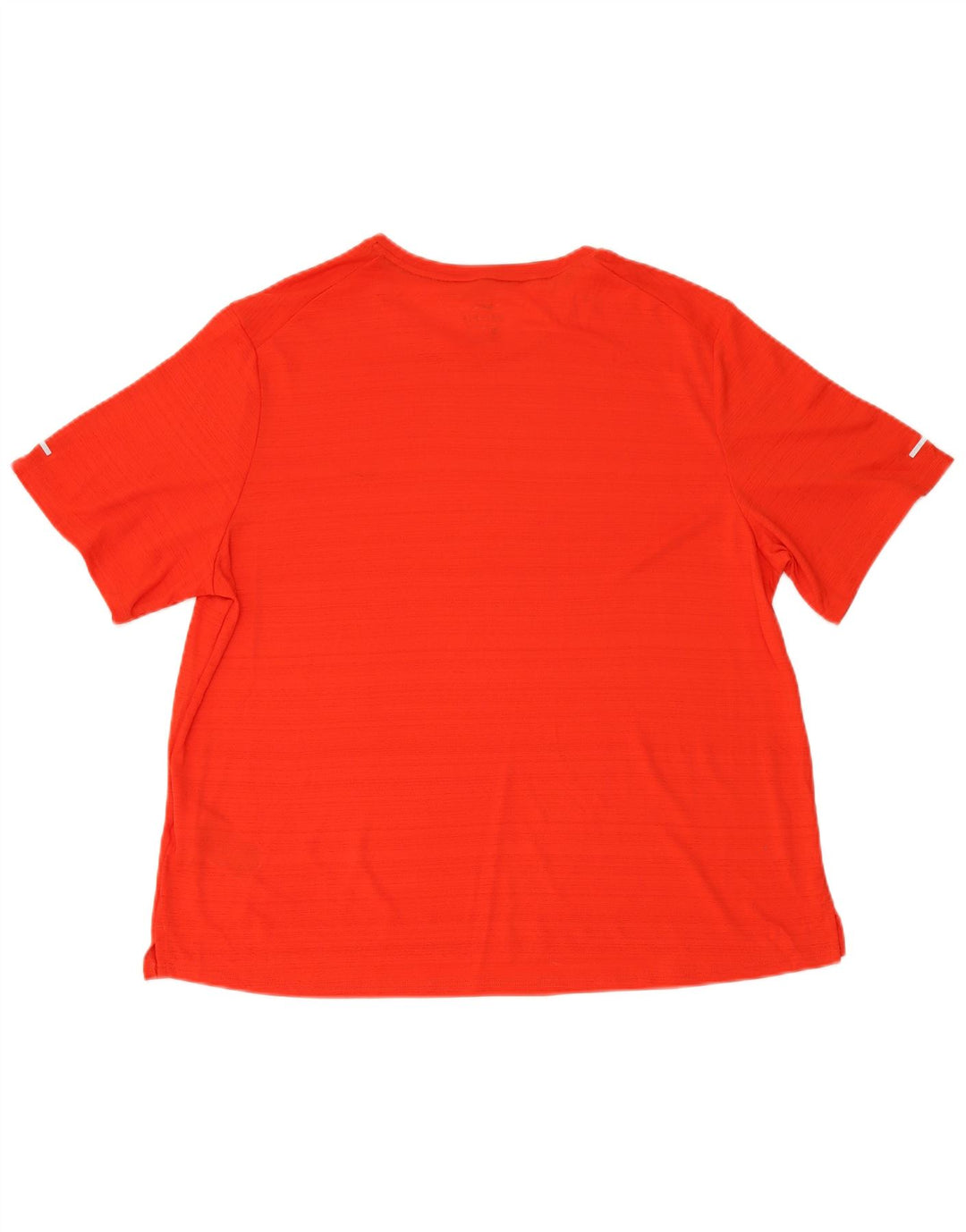 NIKE Womens Dri Fit T-Shirt Top UK 18 XL Red Polyester