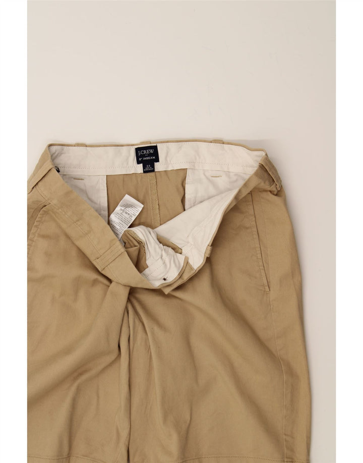 J. CREW Mens Chino Shorts W33 Medium Beige Cotton Vintage J. Crew and Second-Hand J. Crew from Messina Hembry 