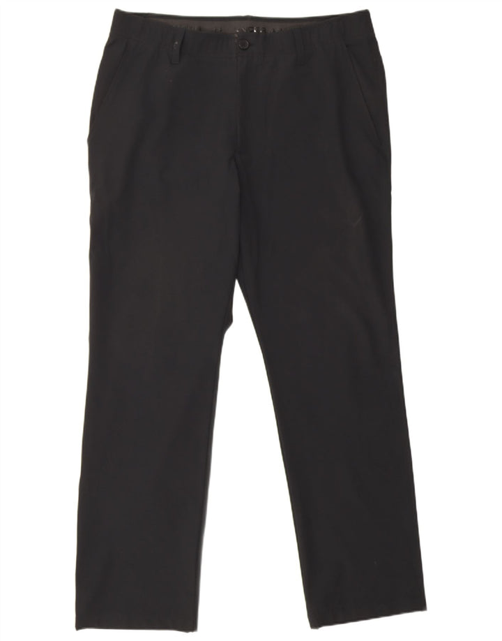 Under Armour Mens Straight Chino Trousers W36 L30 Black
