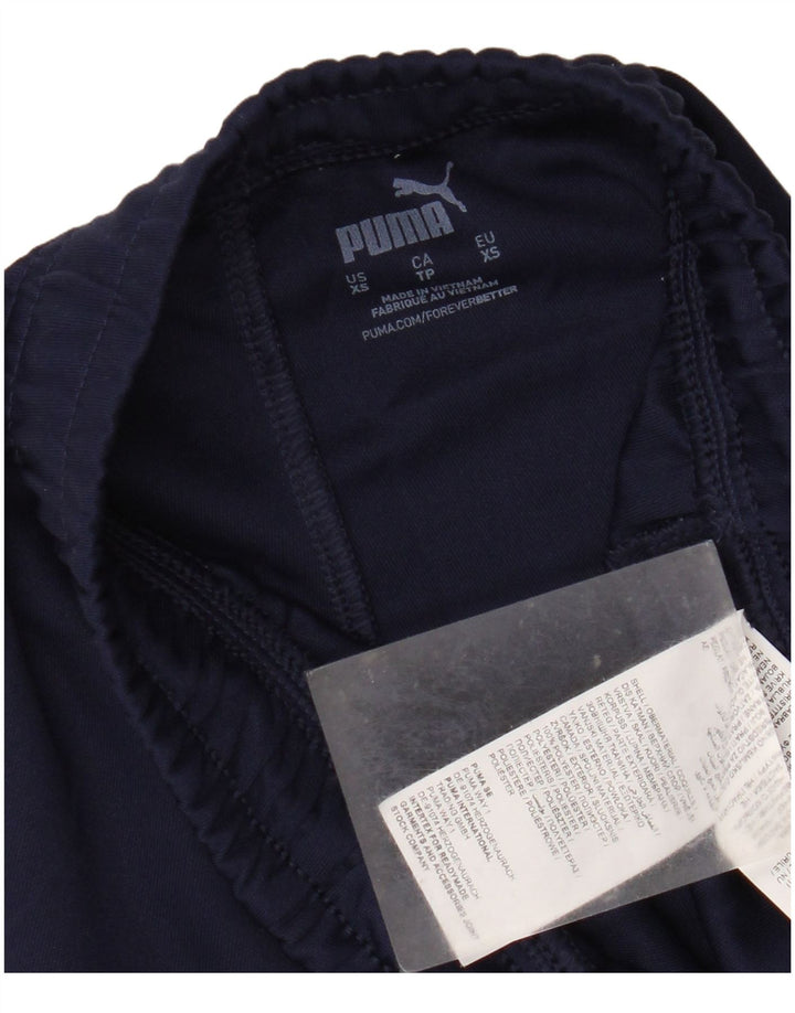 Puma Mens Tracksuit Trousers XS Navy Blue Polyester
