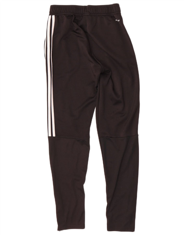 Adidas Womens Aeroready Tracksuit Trousers UK 10 Small Black Polyester
