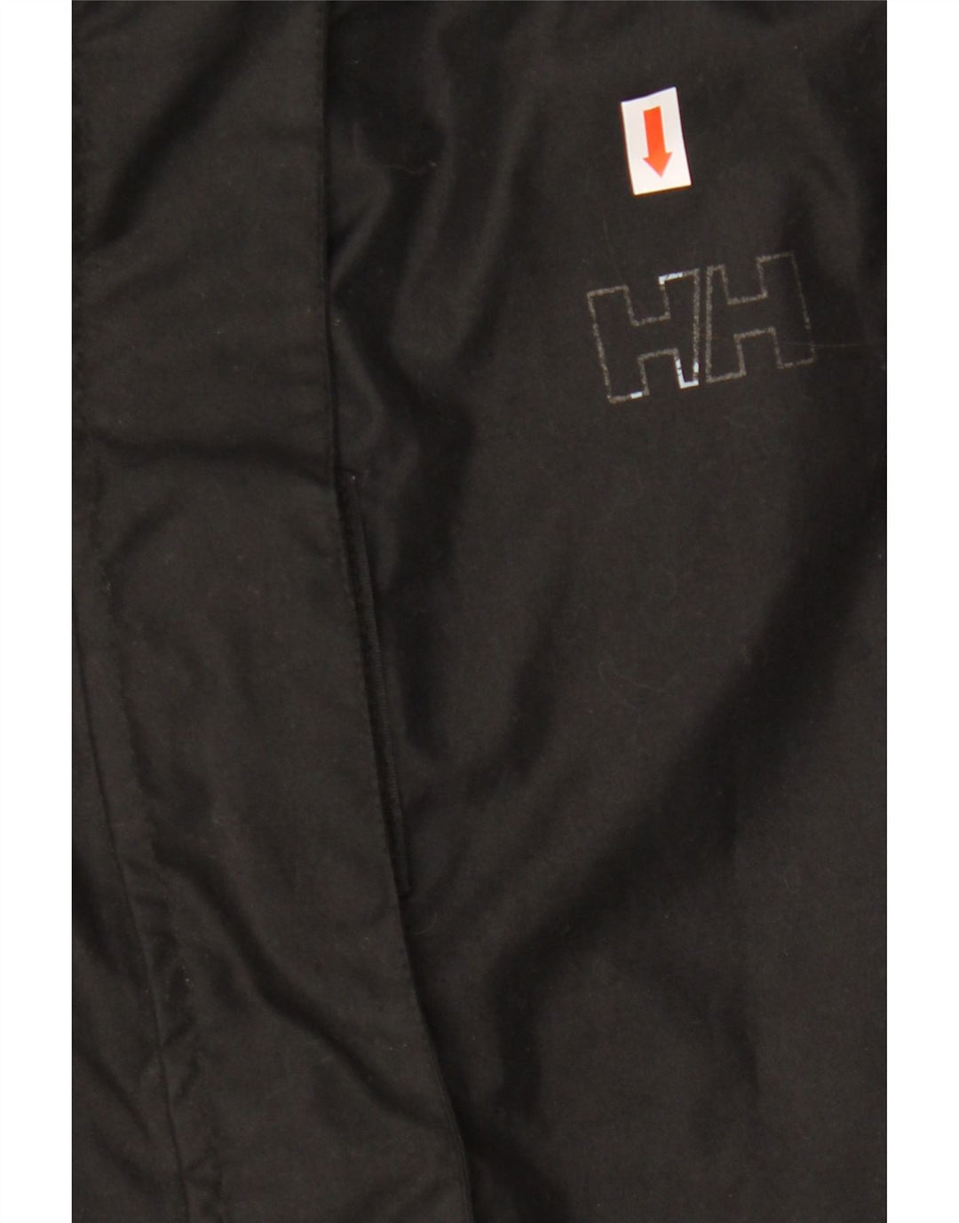 Helly Hansen Womens Oversized Hooded Windbreaker Jacket UK 10 Small Black