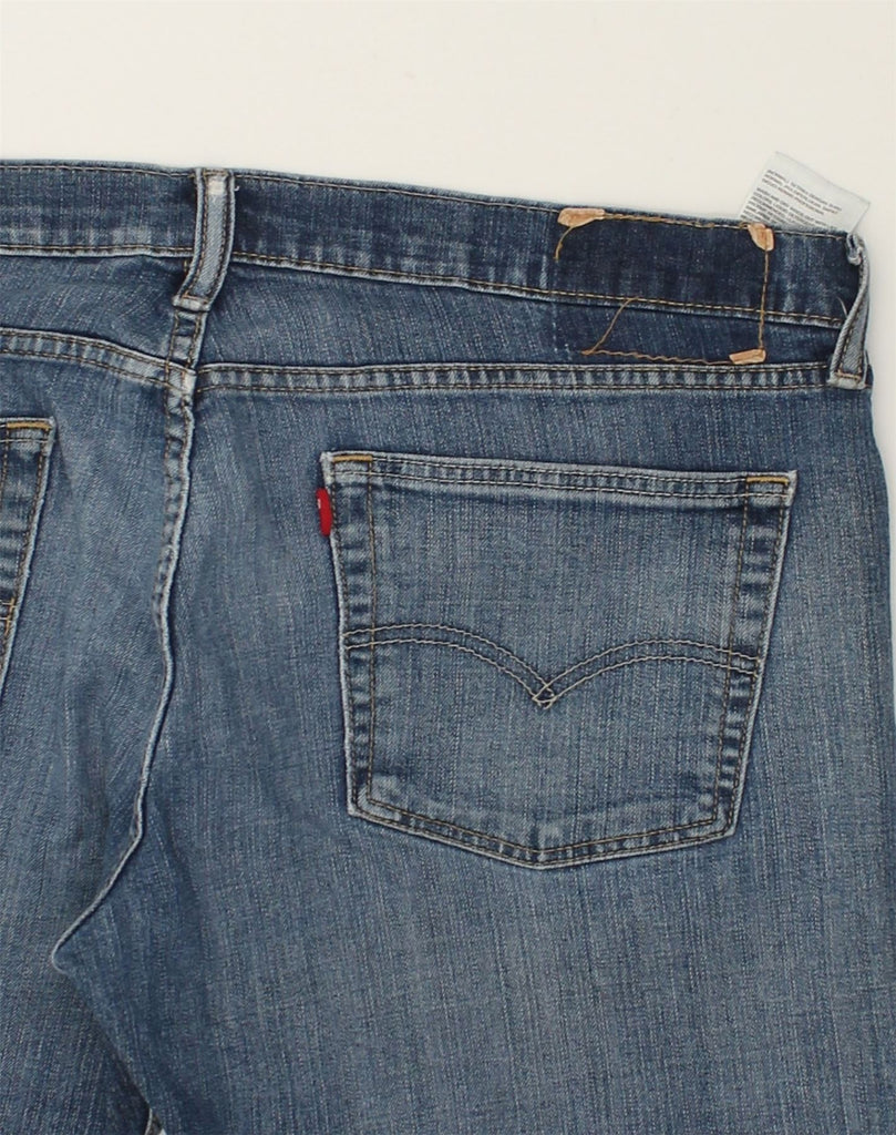 LEVI'S Mens Straight Jeans W36 L32 Blue Cotton | Vintage Levi's | Thrift | Second-Hand Levi's | Used Clothing | Messina Hembry 