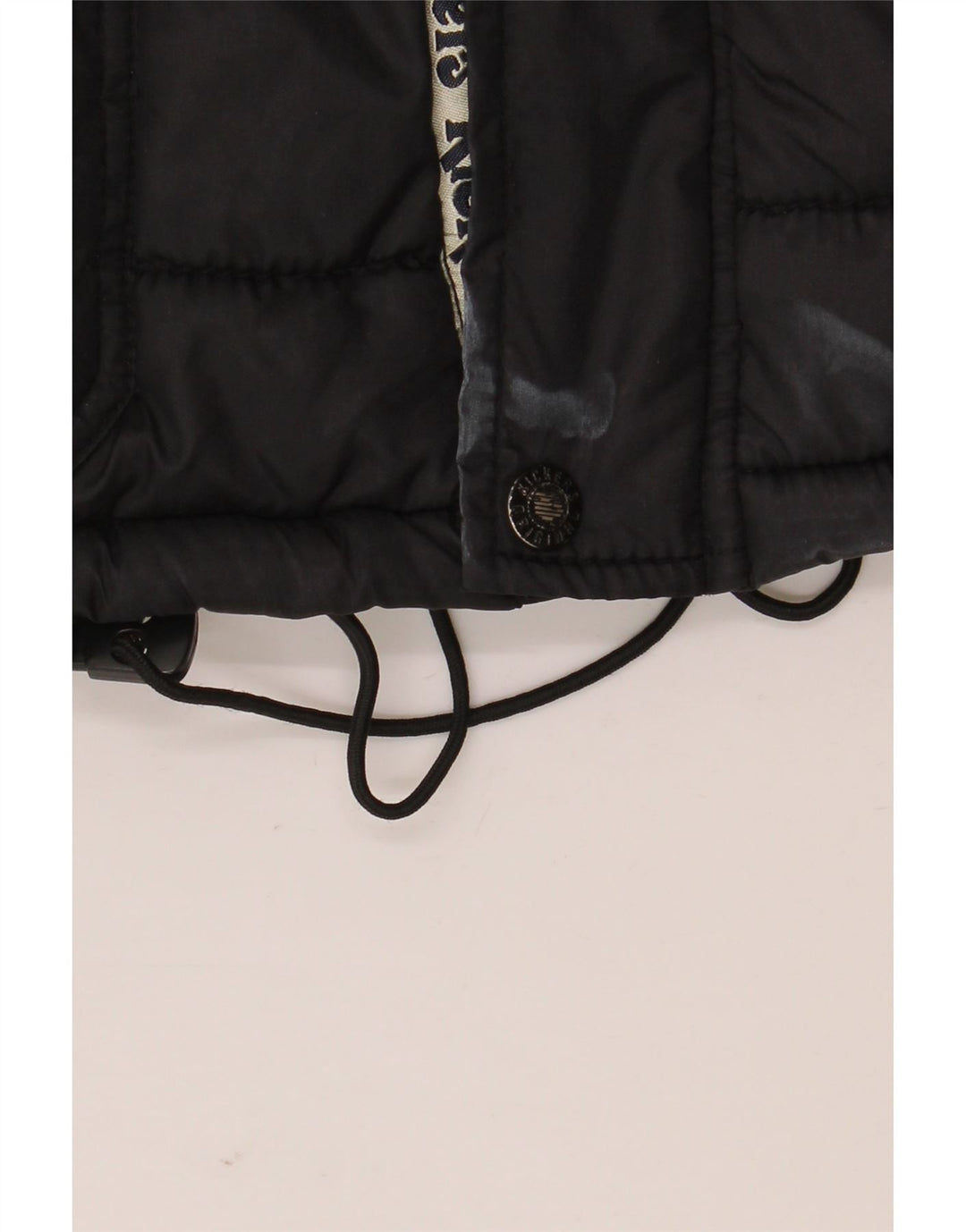 Kickers Mens Padded Jacket UK 38 Medium Black Nylon