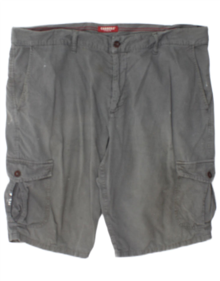 Carrera Mens 618 Cargo Shorts IT 52 XL W38 Grey Cotton