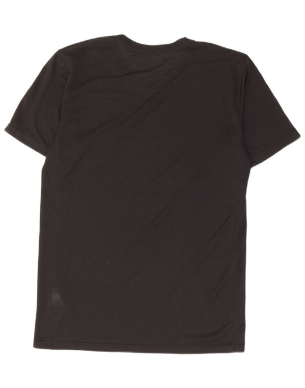 Nike Mens Dri Fit T-Shirt Top Small Black Polyester