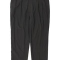 Marks & Spencer Mens Tapered Suit Trousers W42 L29 Grey Polyester