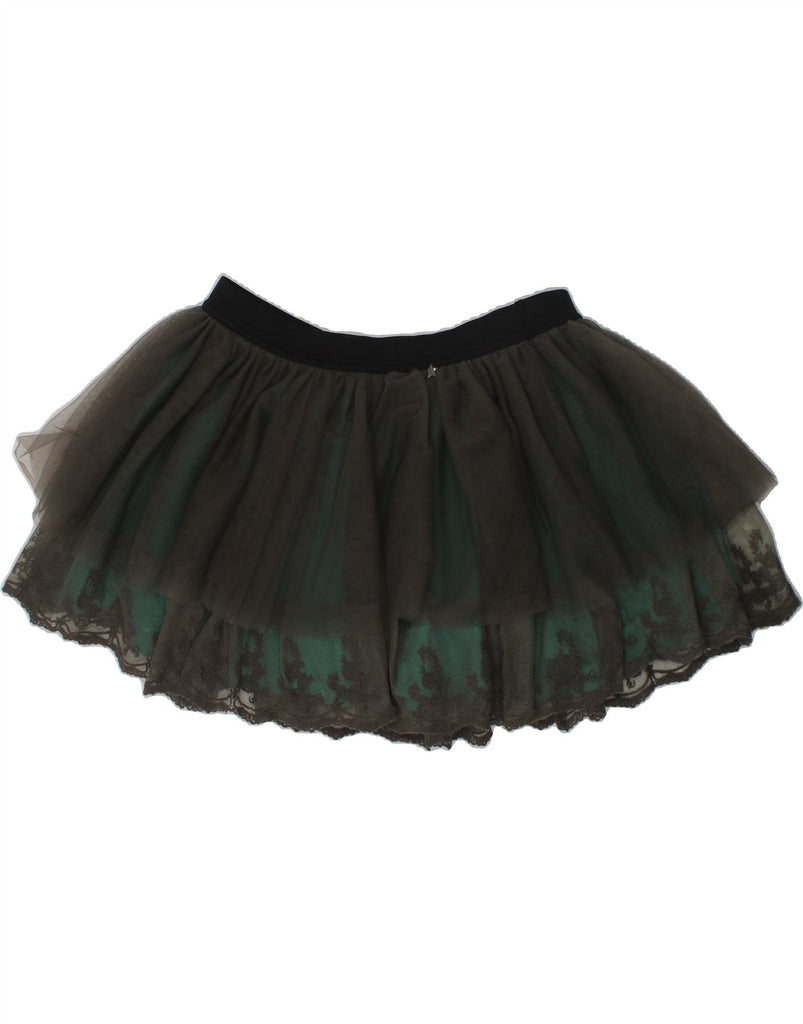 LIU JO Girls Tiered Skirt 9-10 Years W26 Brown Polyamide | Vintage Liu Jo | Thrift | Second-Hand Liu Jo | Used Clothing | Messina Hembry 