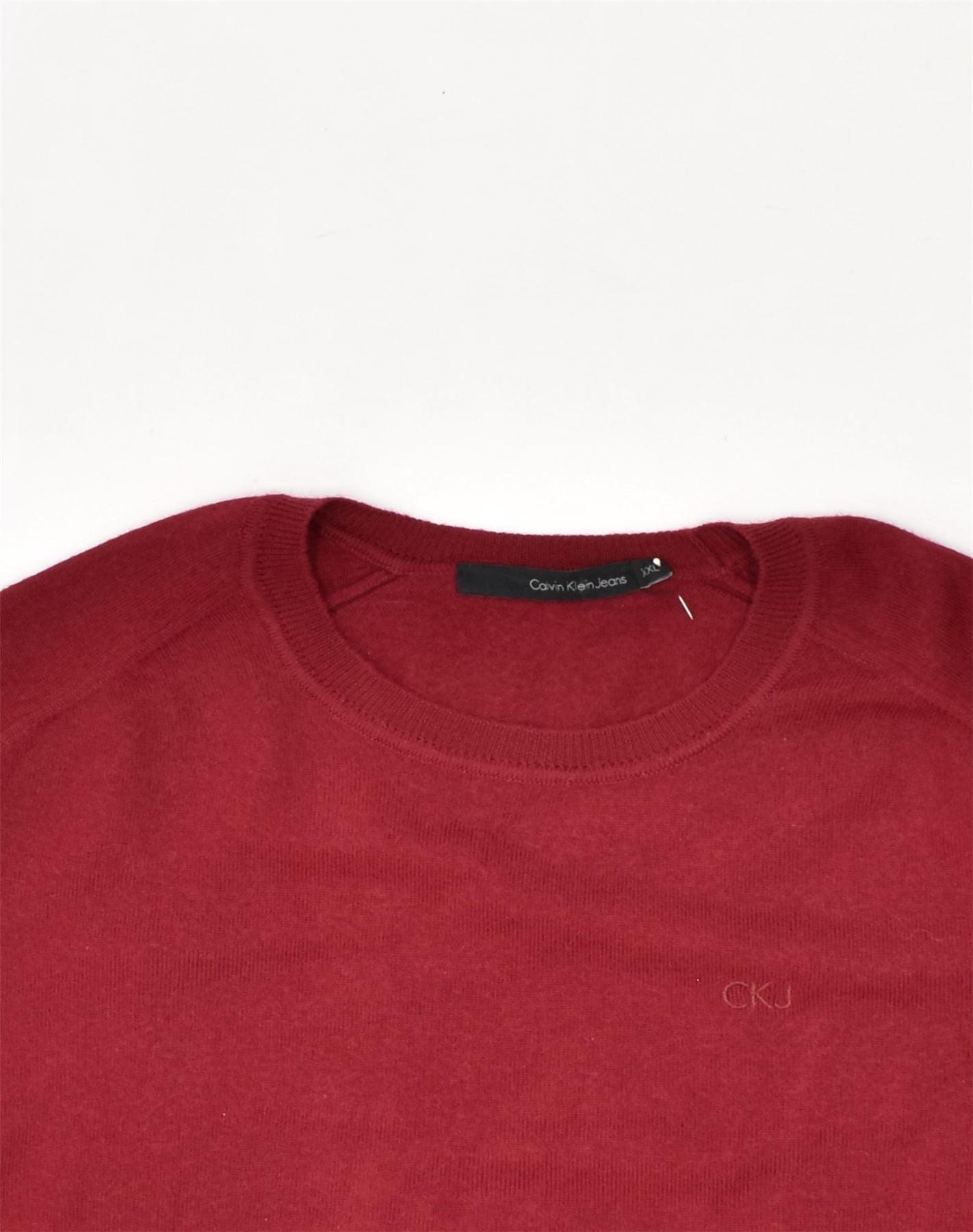 Red calvin klein sale jumper