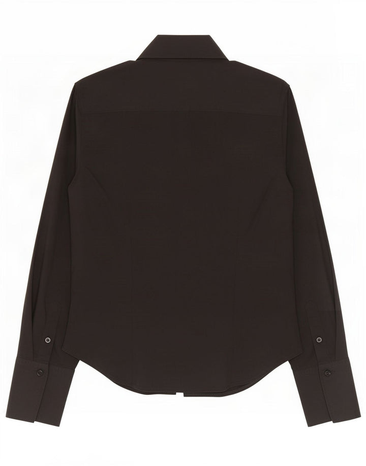 Benetton Womens Shirt UK 16 Large Black