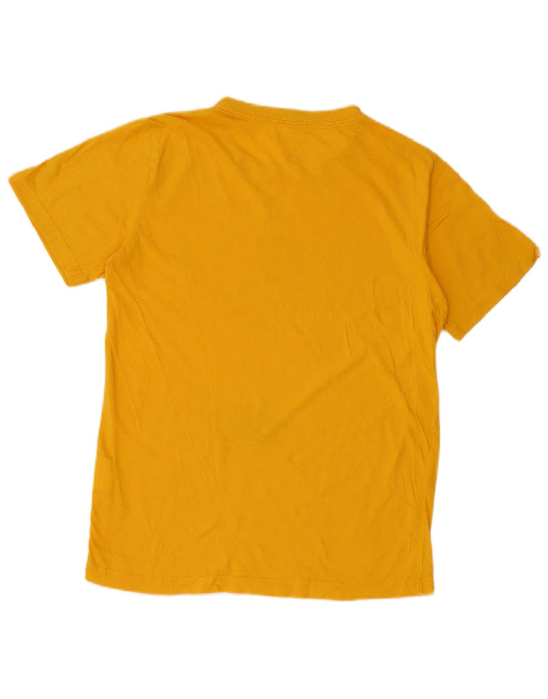 JORDAN Boys Graphic T-Shirt Top 13-14 Years XL Yellow Cotton