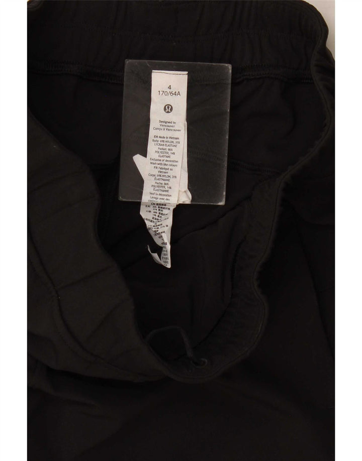Lululemon Womens Slim Trousers US 4 Small W26 L28 Black Nylon