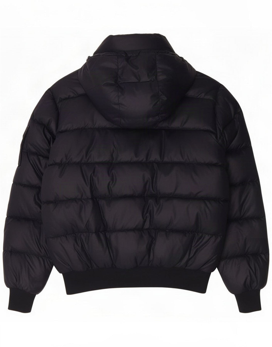 North Sails Mens Hooded Padded Jacket UK 40 Large Navy Blue Polyamide