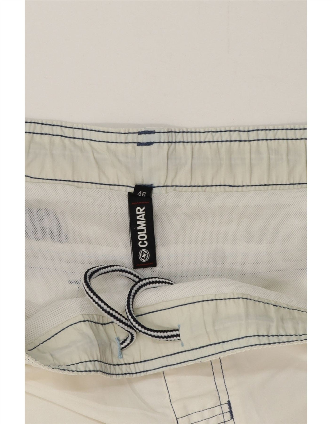 Colmar Mens Swimming Shorts EU 46 Small  White Colourblock