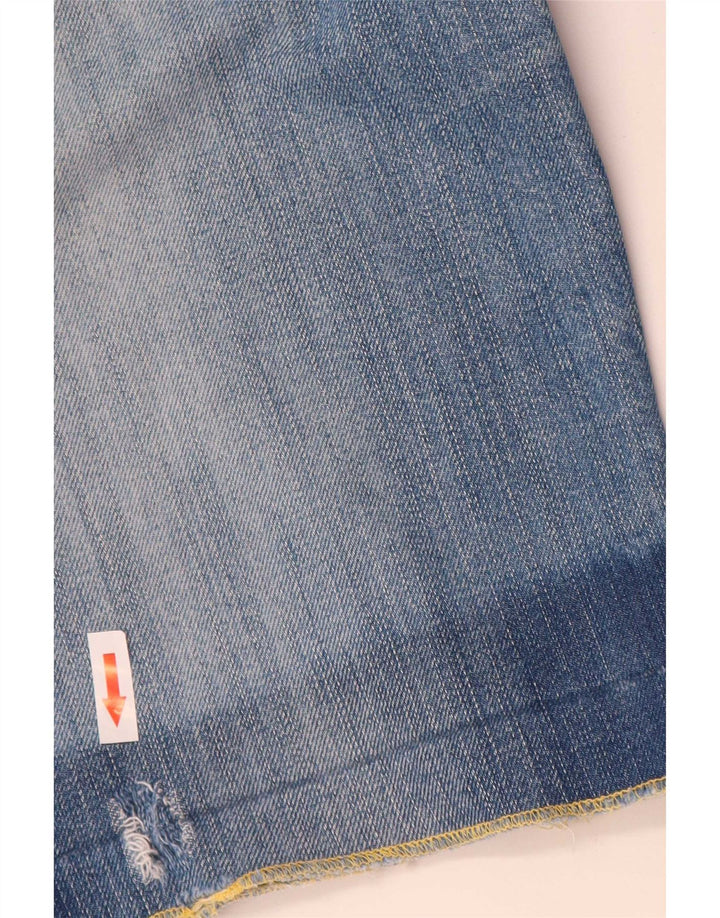 Levi's Mens Denim Shorts W34 Large Blue Cotton