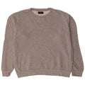 Zara Mens Sweatshirt Jumper Medium Grey Flecked Cotton