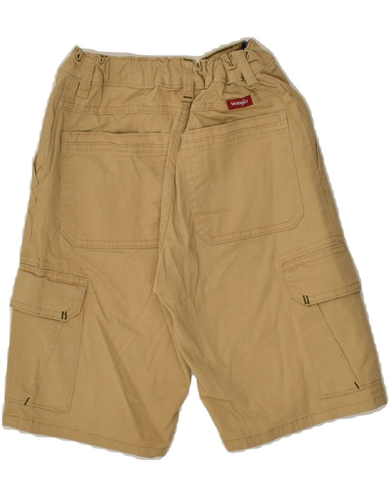 WRANGLER Boys Cargo Bermuda Shorts 11-12 Years W26 Beige Cotton | Vintage Wrangler | Thrift | Second-Hand Wrangler | Used Clothing | Messina Hembry 