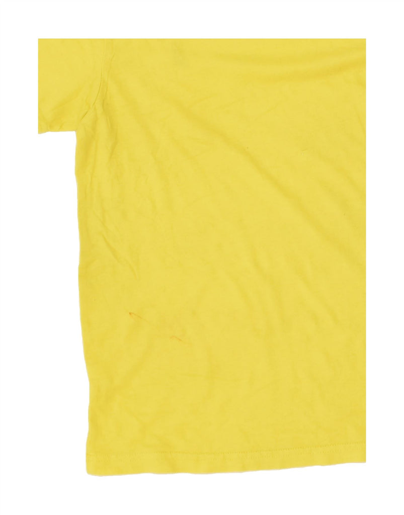 NAUTICA Boys T-Shirt Top 10-11 Years Medium Yellow Cotton | Vintage Nautica | Thrift | Second-Hand Nautica | Used Clothing | Messina Hembry 