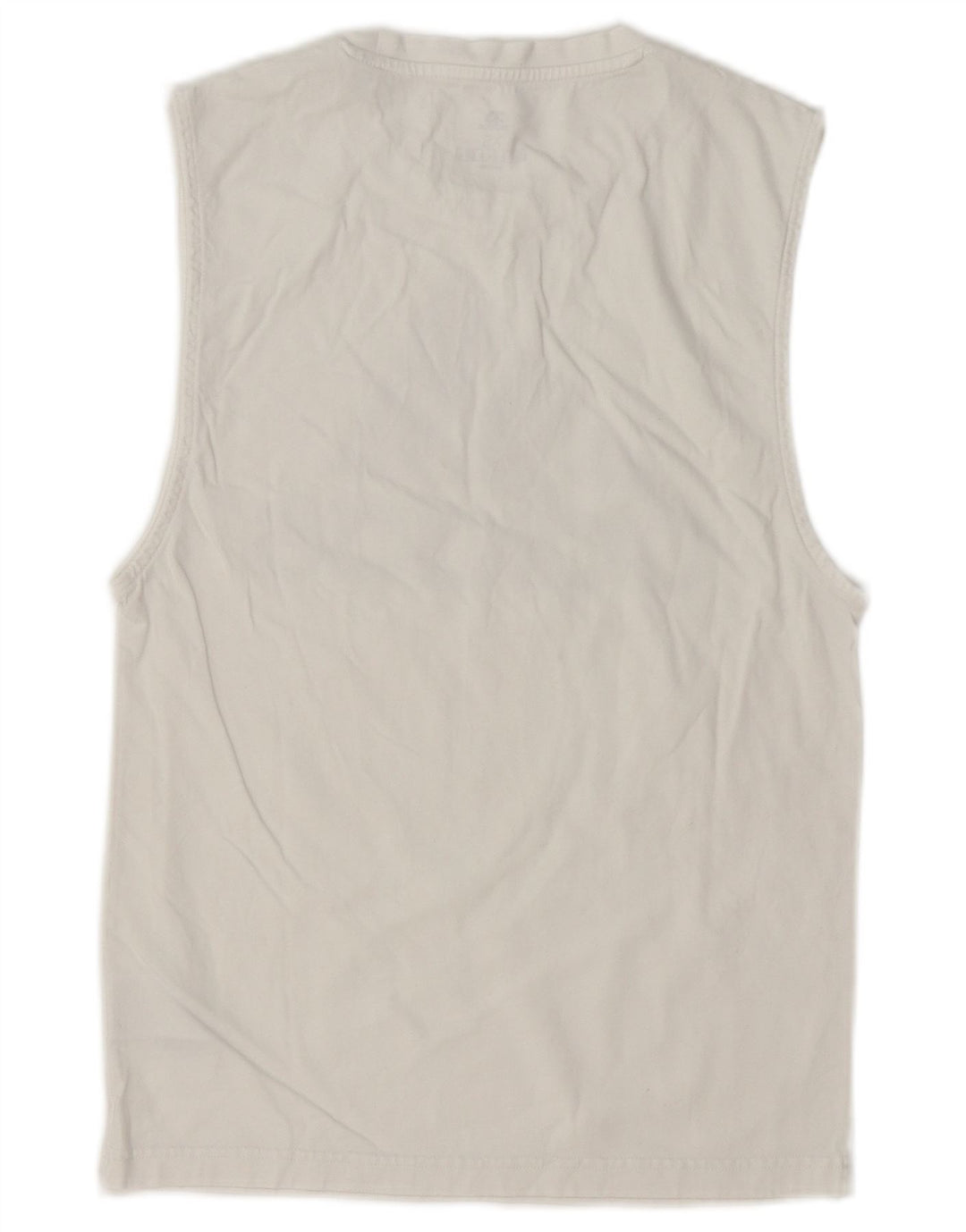 Adidas Mens Graphic Vest Top XS White Cotton