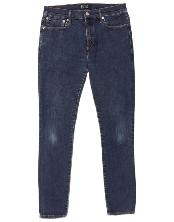 Gap Womens Super Skinny Jeans W31 L30 Navy Blue
