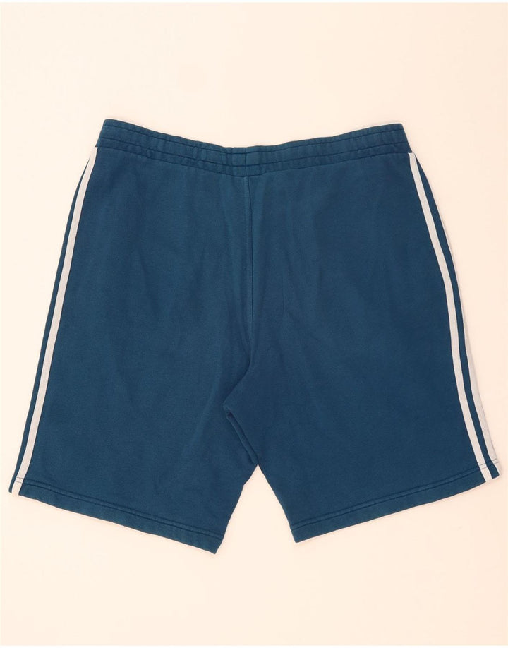 Adidas Mens Sport Shorts Large  Blue Cotton