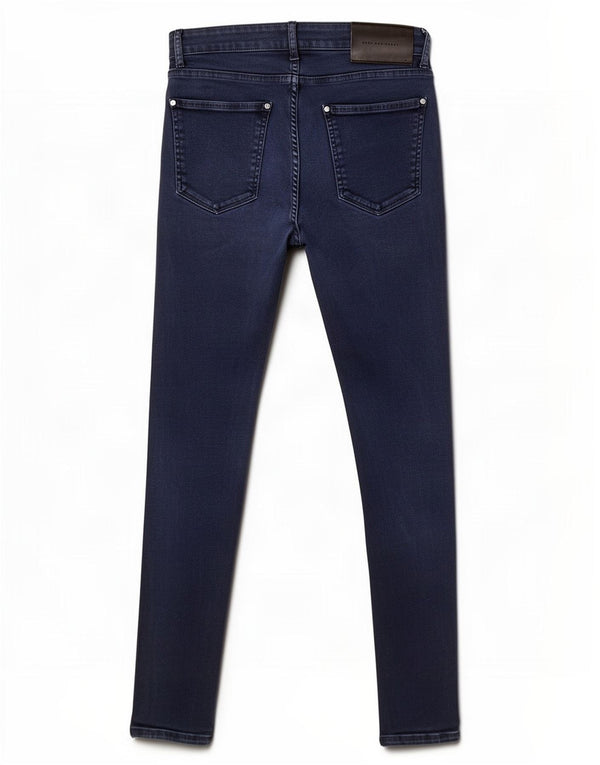 Zara Mens Skinny Jeans EU 40 Medium W31 L28 Navy Blue Cotton