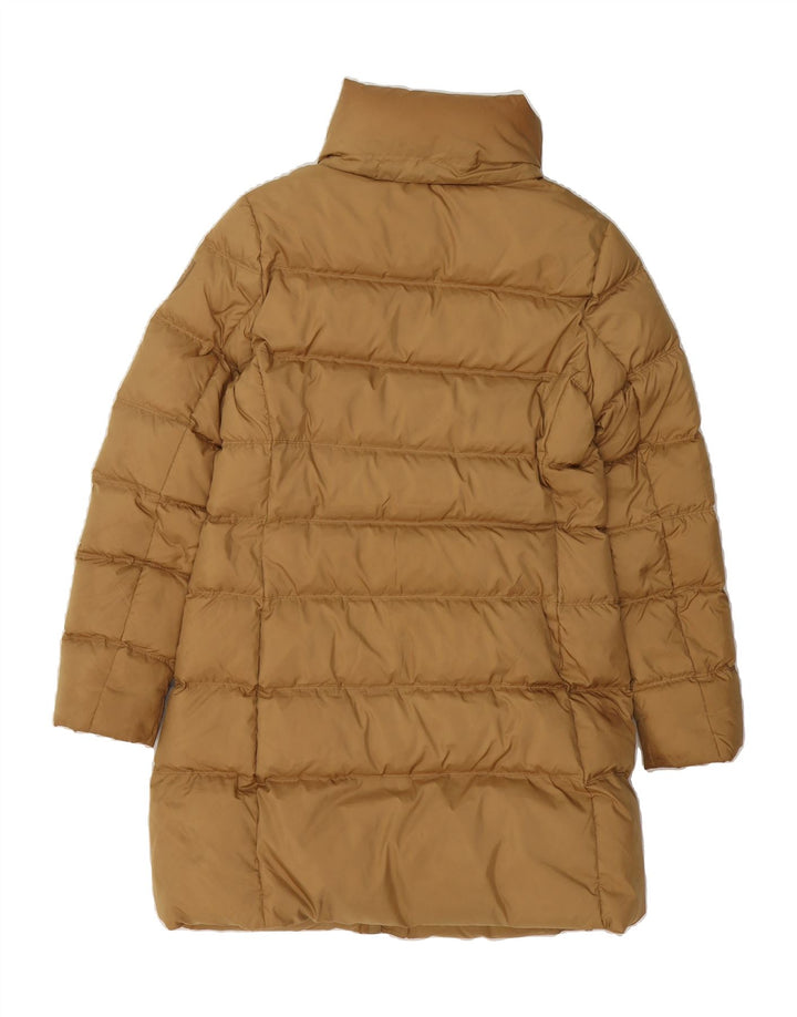 TOMMY HILFIGER Womens Padded Coat UK 14 Medium Brown Polyester Vintage Tommy Hilfiger and Second-Hand Tommy Hilfiger from Messina Hembry 