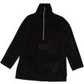 FILA Womens Zip Neck Sweatshirt Jumper UK 16 Large Black Vintage Fila and Second-Hand Fila from Messina Hembry 
