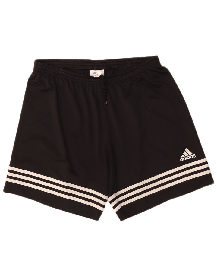 Adidas Mens Climalite Sport Shorts Large  Black Polyester