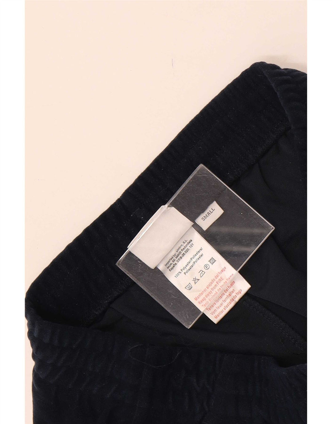 Umbro Womens Fleece Tracksuit Trousers UK 8 Small Navy Blue Polyester