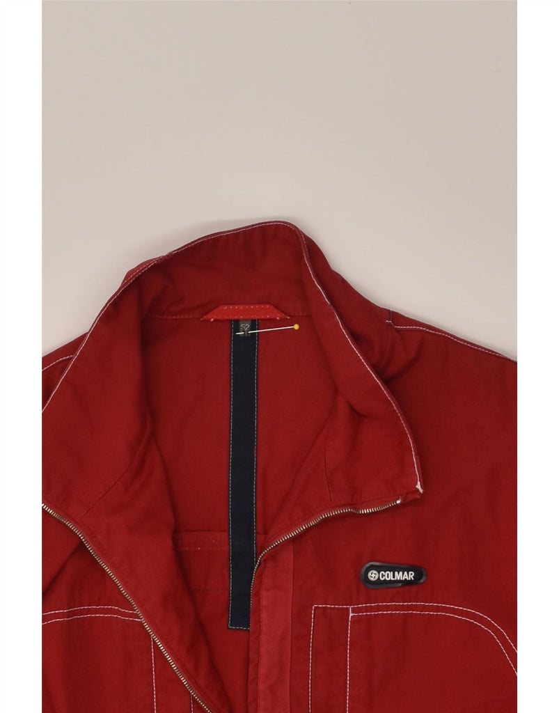 COLMAR Mens Utility Jacket IT 52 XL Red | Vintage Colmar | Thrift | Second-Hand Colmar | Used Clothing | Messina Hembry 