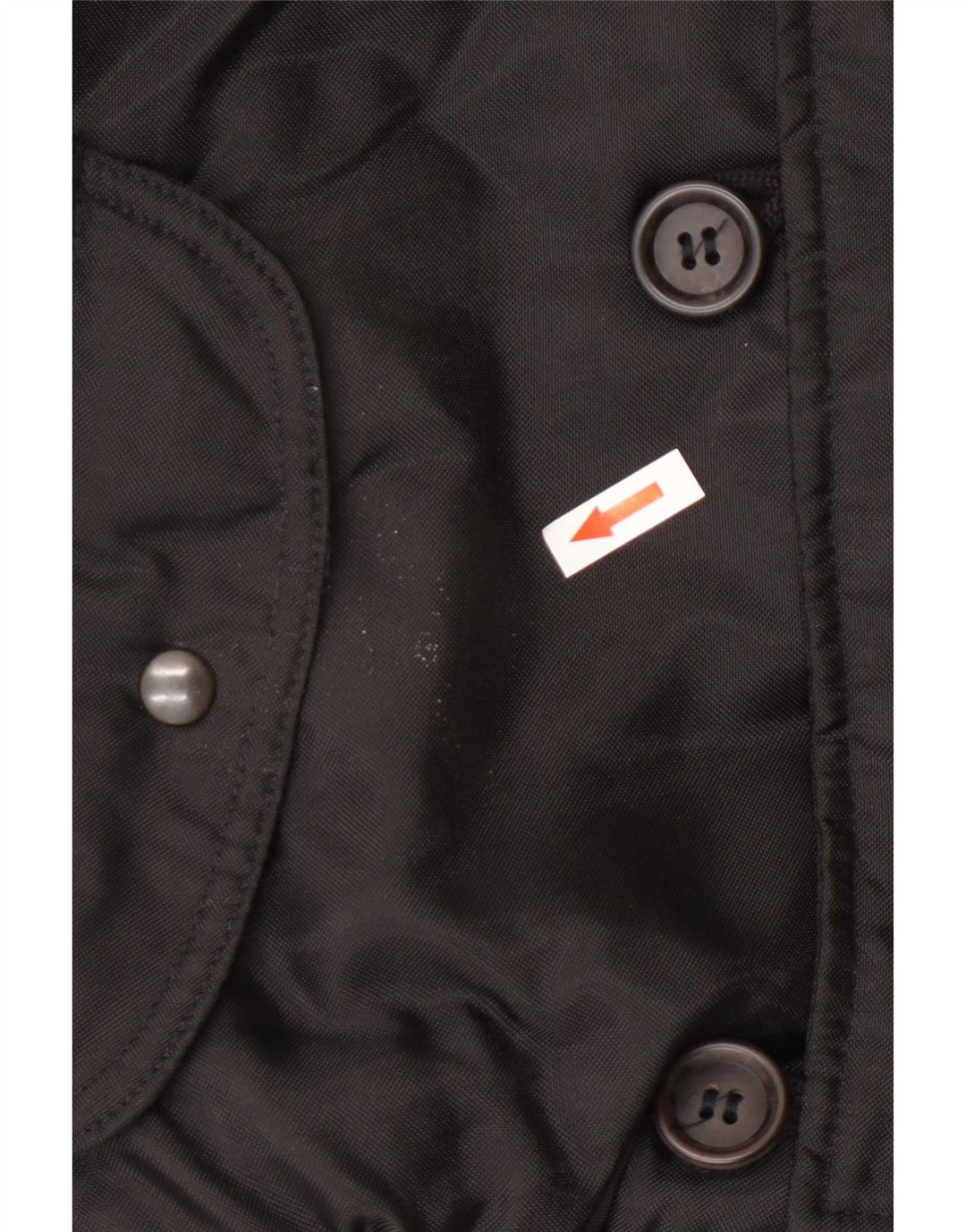 Pulloveria Mens Hooded Bomber Jacket UK 42 XL Black Polyamide