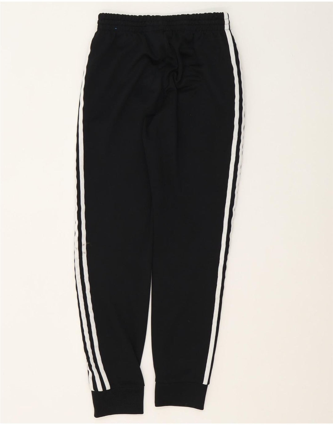 Adidas Mens Tracksuit Trousers Joggers Small Black Polyester