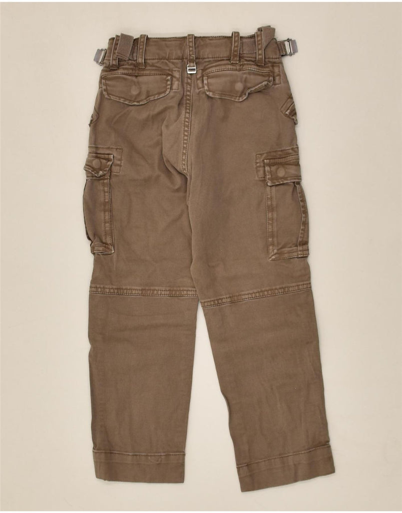 ANTONY MORATO Boys Straight Cargo Trousers 3-4 Years W20 L17 Brown Cotton | Vintage Antony Morato | Thrift | Second-Hand Antony Morato | Used Clothing | Messina Hembry 