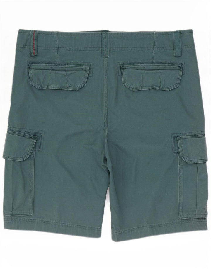 Fat Face Mens Cargo Shorts Large W36 Green Cotton