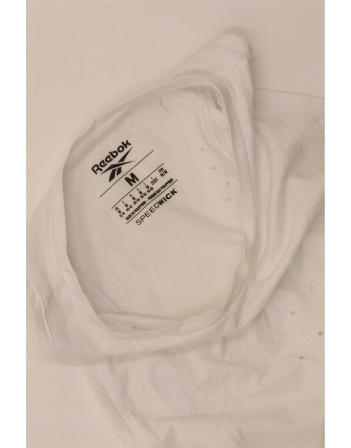 Reebok Womens Vest Top UK 12/14 Medium White