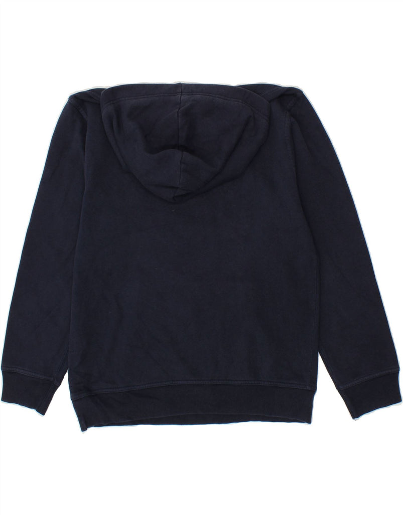 GAP Boys Graphic Hoodie Jumper 12-13 Years 2XL Navy Blue Vintage Gap and Second-Hand Gap from Messina Hembry 