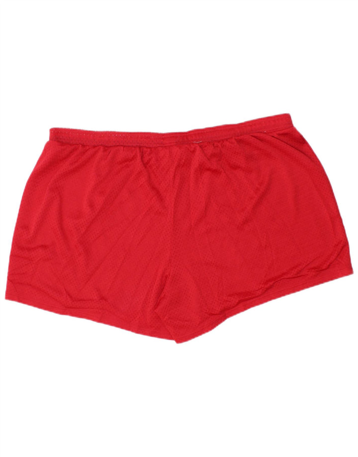 CHAMPION Mens Sport Shorts 2XL  Red Polyester