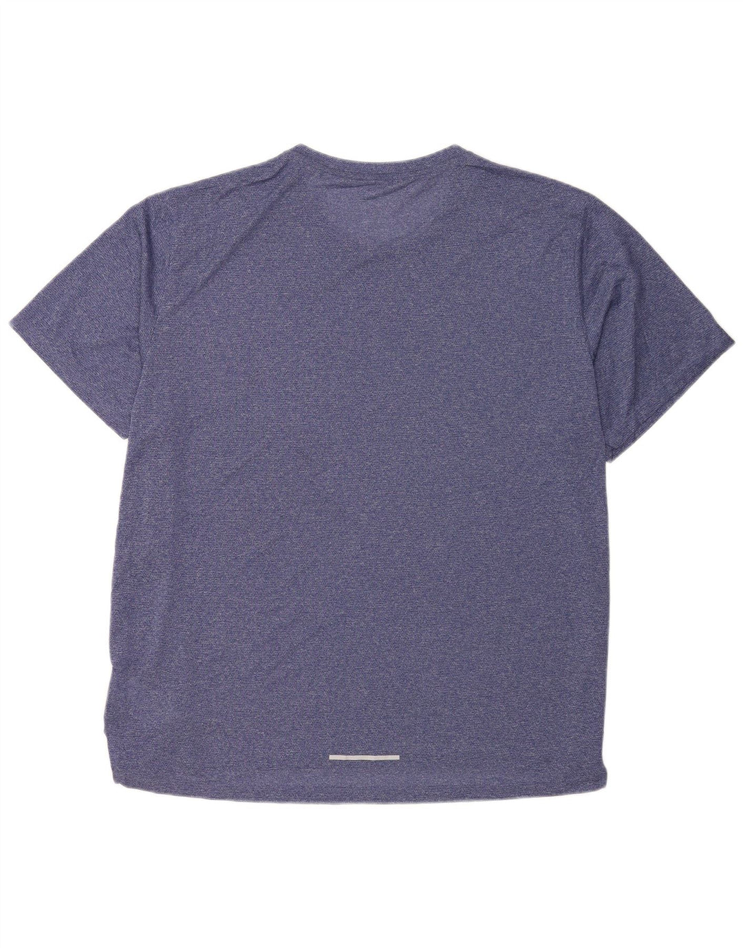 Nike Mens Dri Fit T-Shirt Top 2XL Navy Blue Polyester