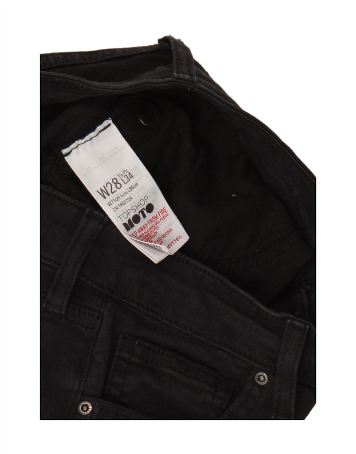 Topshop Womens Skinny Jeans W28 L29 Black Polyester