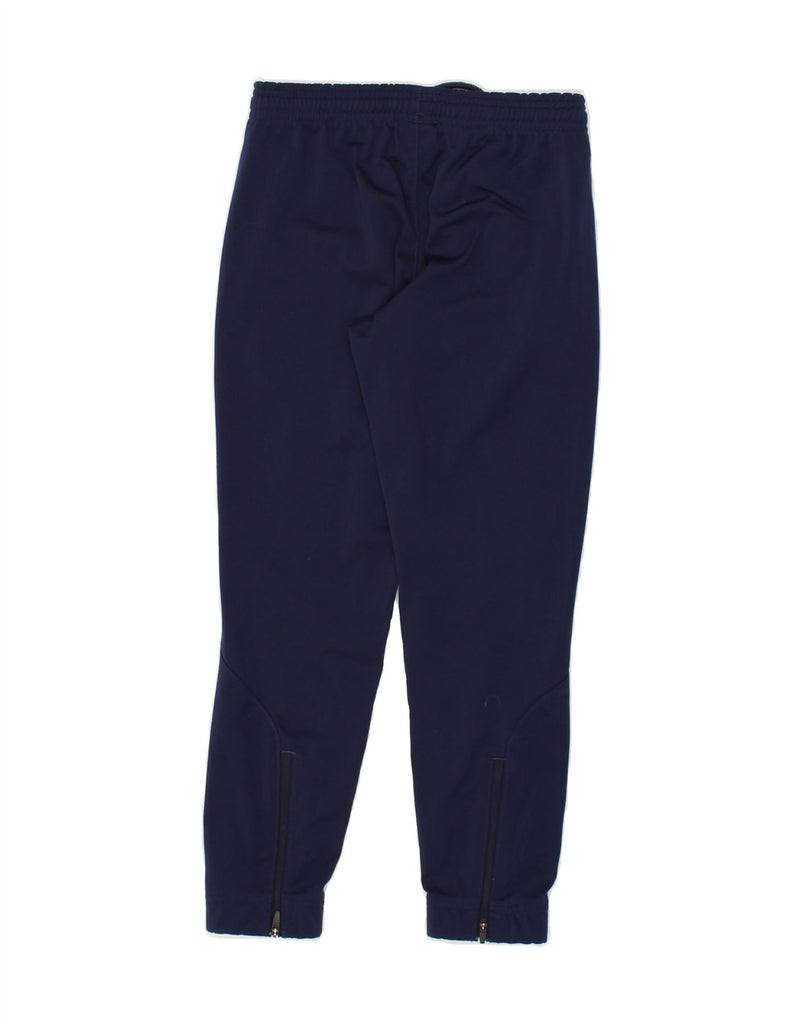 PUMA Boys Tracksuit Trousers Joggers 7-8 Years Navy Blue Polyester | Vintage Puma | Thrift | Second-Hand Puma | Used Clothing | Messina Hembry 