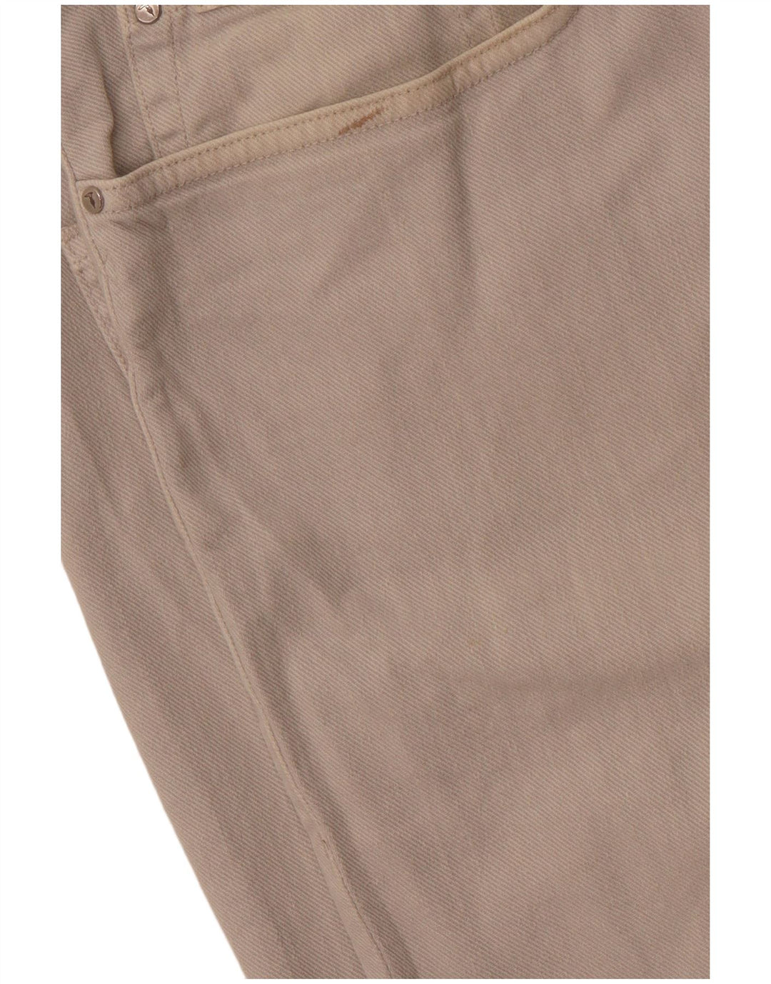 TRUSSARDI Womens Straight Casual Trousers W38 L29 Beige