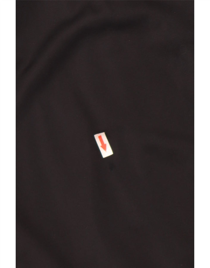Fila Mens Tracksuit Top Jacket Small Black Colourblock Polyester