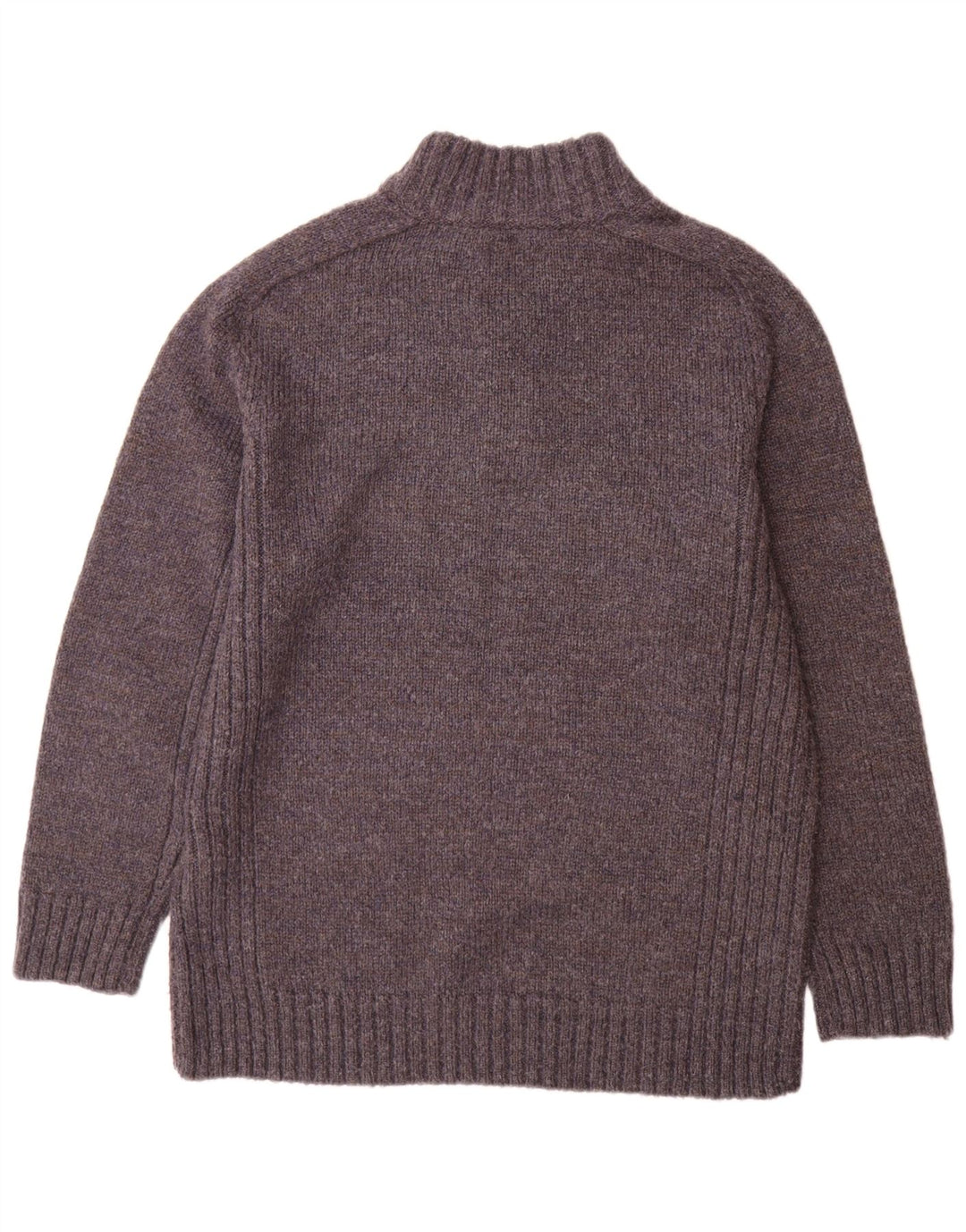 Kensington Eastside Mens Button Neck Jumper Sweater XL Grey Acrylic